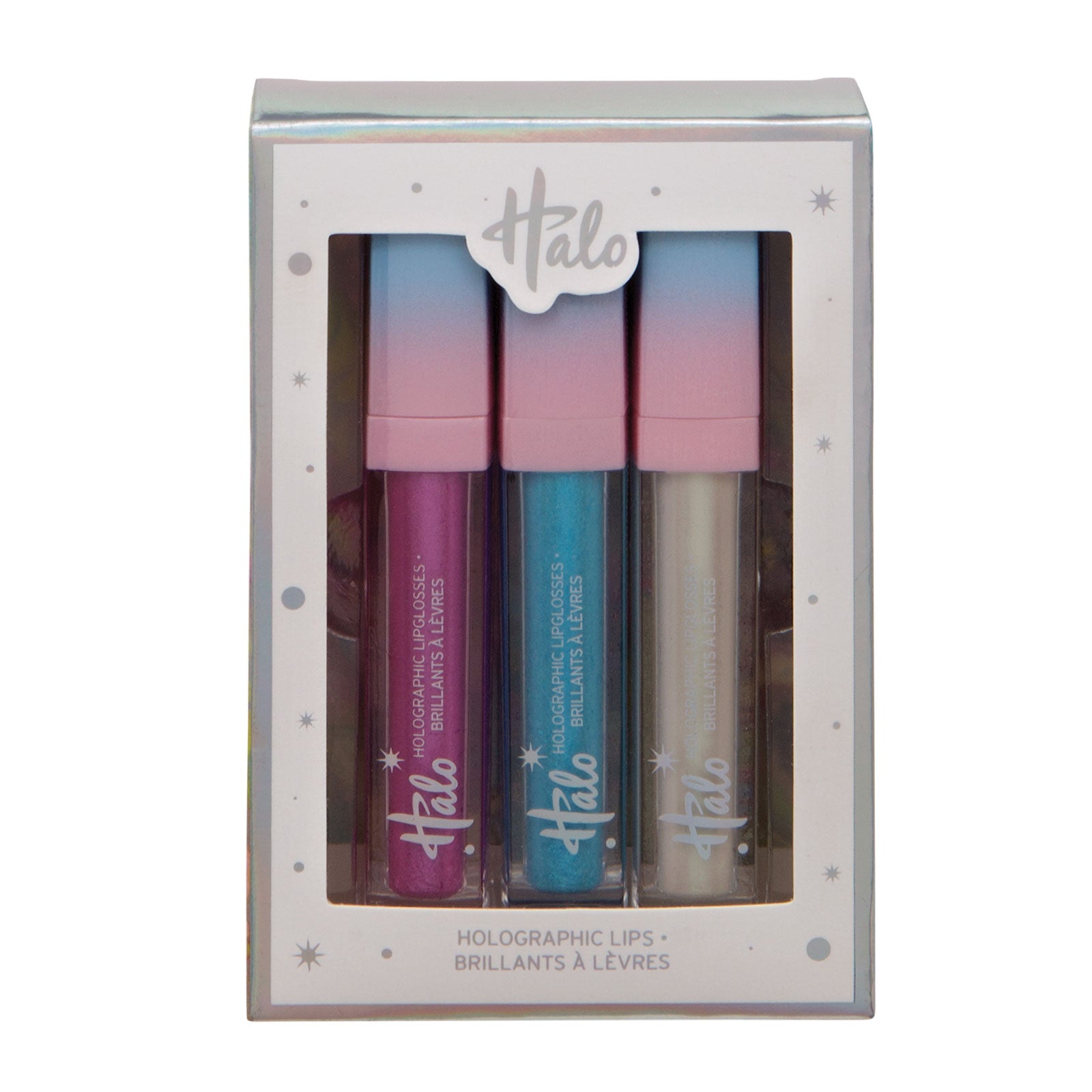 Halo Holographic Lipglosses 3pk Halo Holographic Lipglosses 3pk